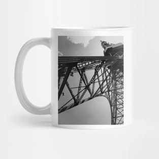 Black and White Tokyo Tower, Tokyo, Japan, Photography Mug